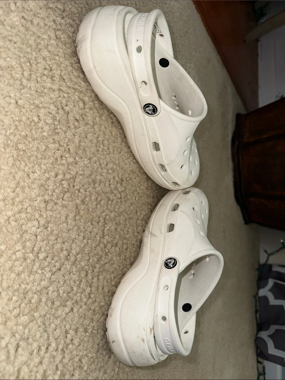 CROCS Kids Classic Clog - White